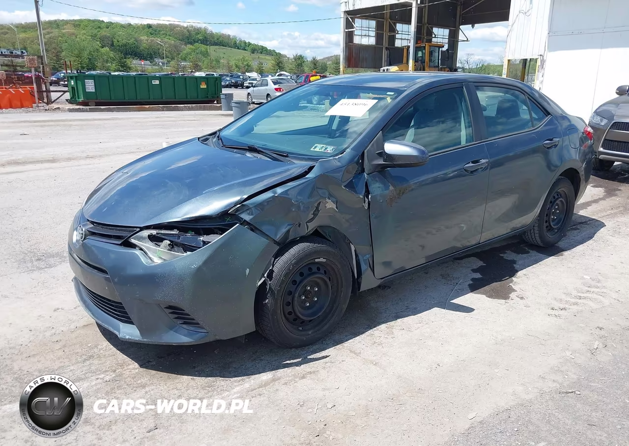 2016 Toyota Corolla Le VIN:2T1BURHE1GC611740 - 2