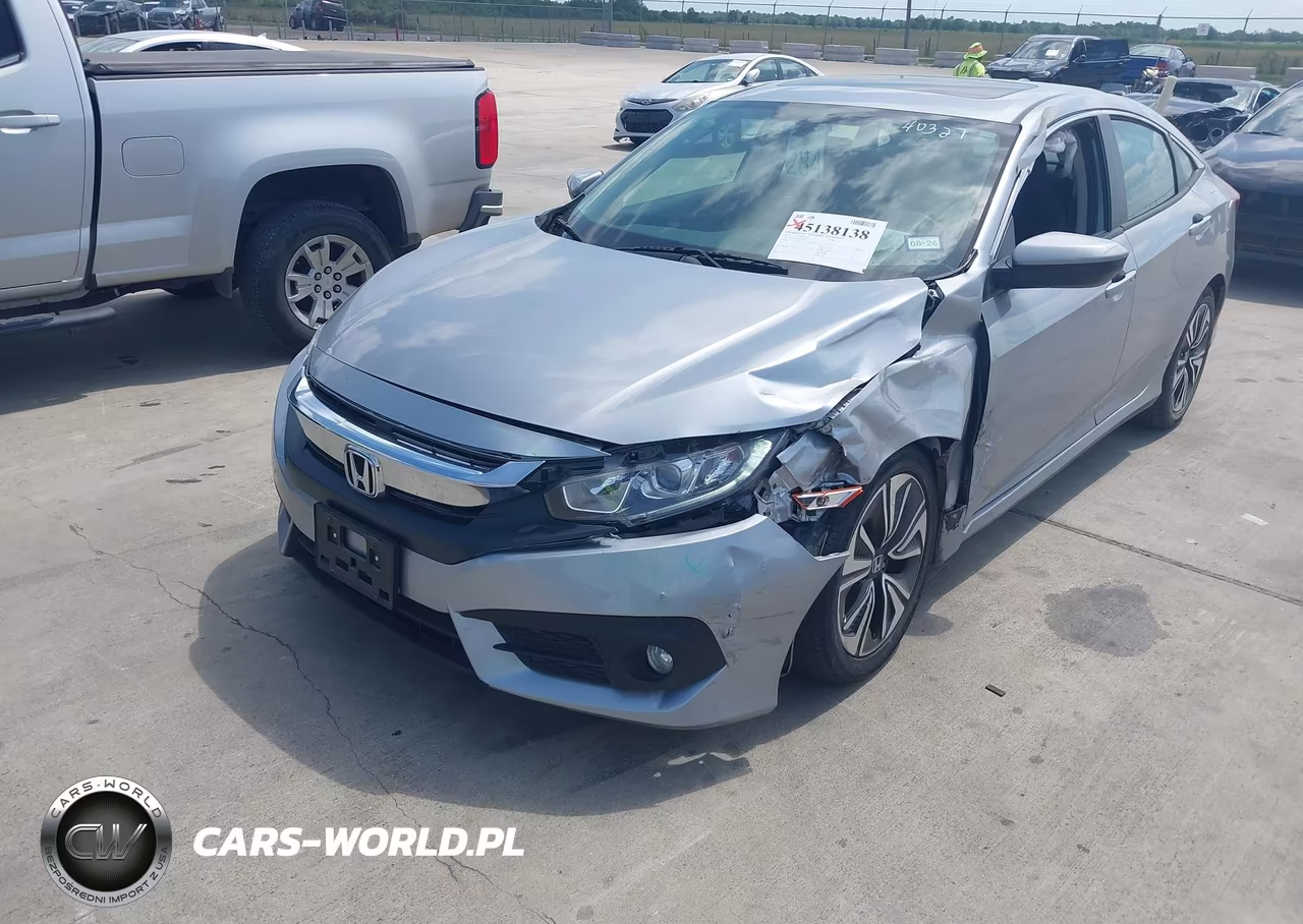 2017 Honda Civic Ex-T VIN:19XFC1F35HE017663 - 2