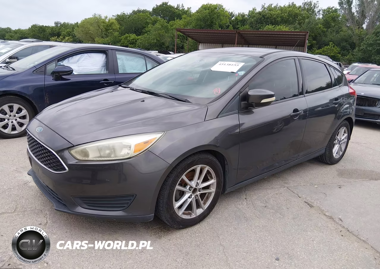 2015 Ford Focus Se VIN:1FADP3K24FL249881 - 2