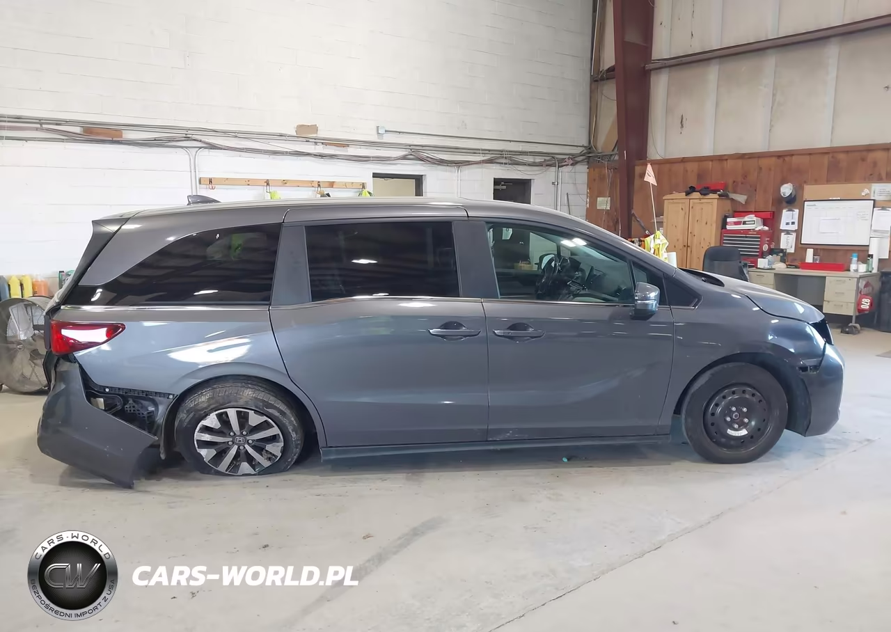 2025 Honda Odyssey Ex-L VIN:5FNRL6H60SB025267 - 14