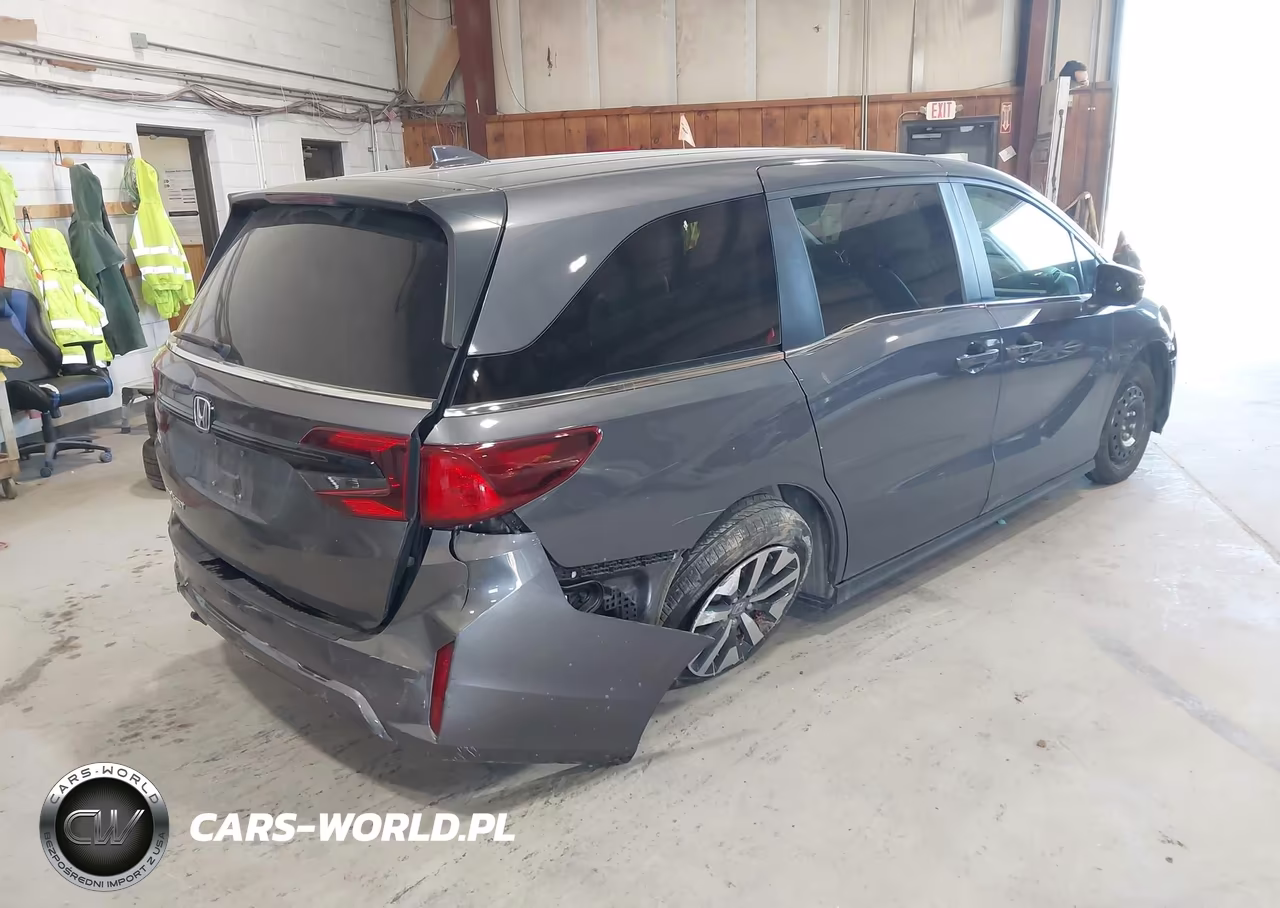 2025 Honda Odyssey Ex-L VIN:5FNRL6H60SB025267 - 4
