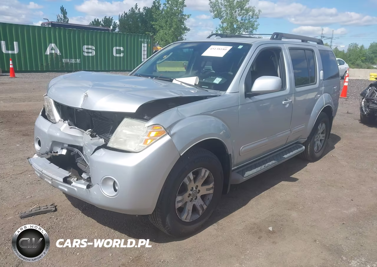 2010 Nissan Pathfinder Se VIN:5N1AR1NB2AC603764 - 2