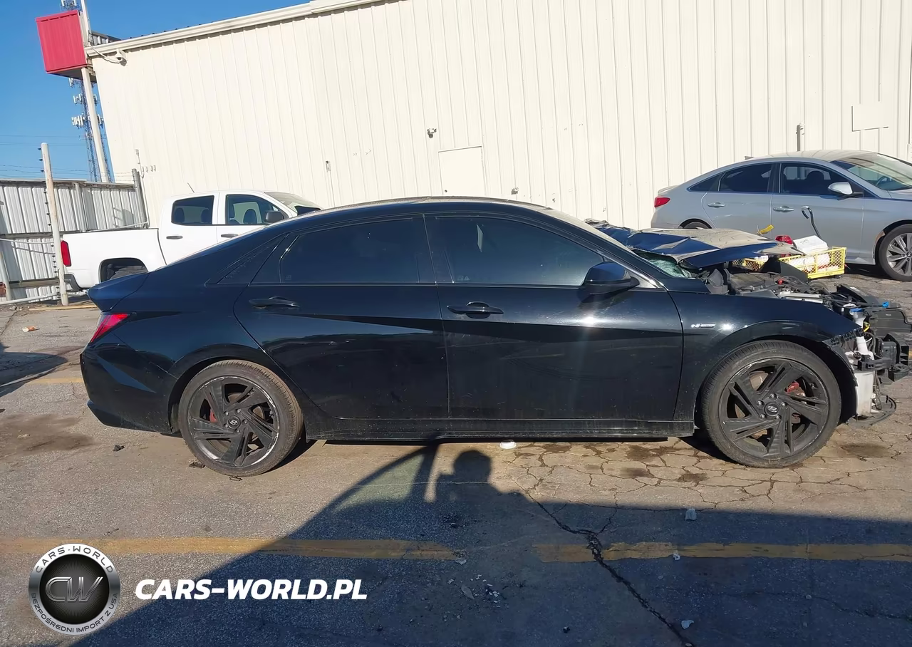 2021 Hyundai Elantra N Line VIN:KMHLR4AF3MU108040 - 12