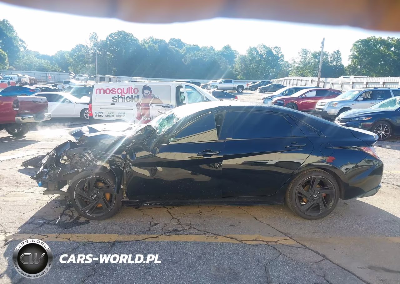 2021 Hyundai Elantra N Line VIN:KMHLR4AF3MU108040 - 13