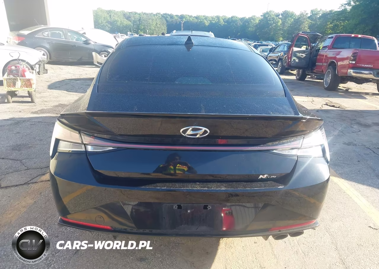 2021 Hyundai Elantra N Line VIN:KMHLR4AF3MU108040 - 15