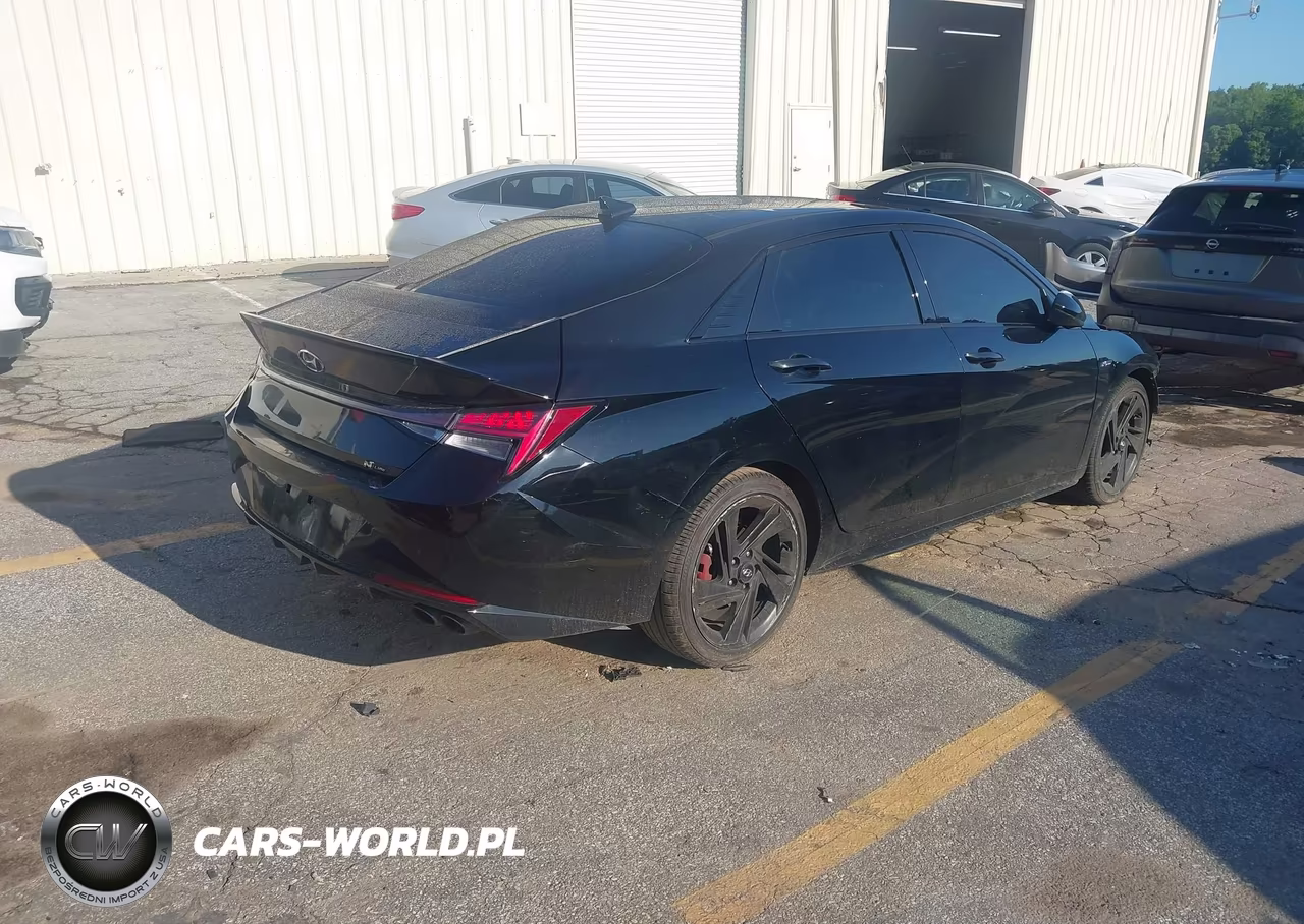 2021 Hyundai Elantra N Line VIN:KMHLR4AF3MU108040 - 4