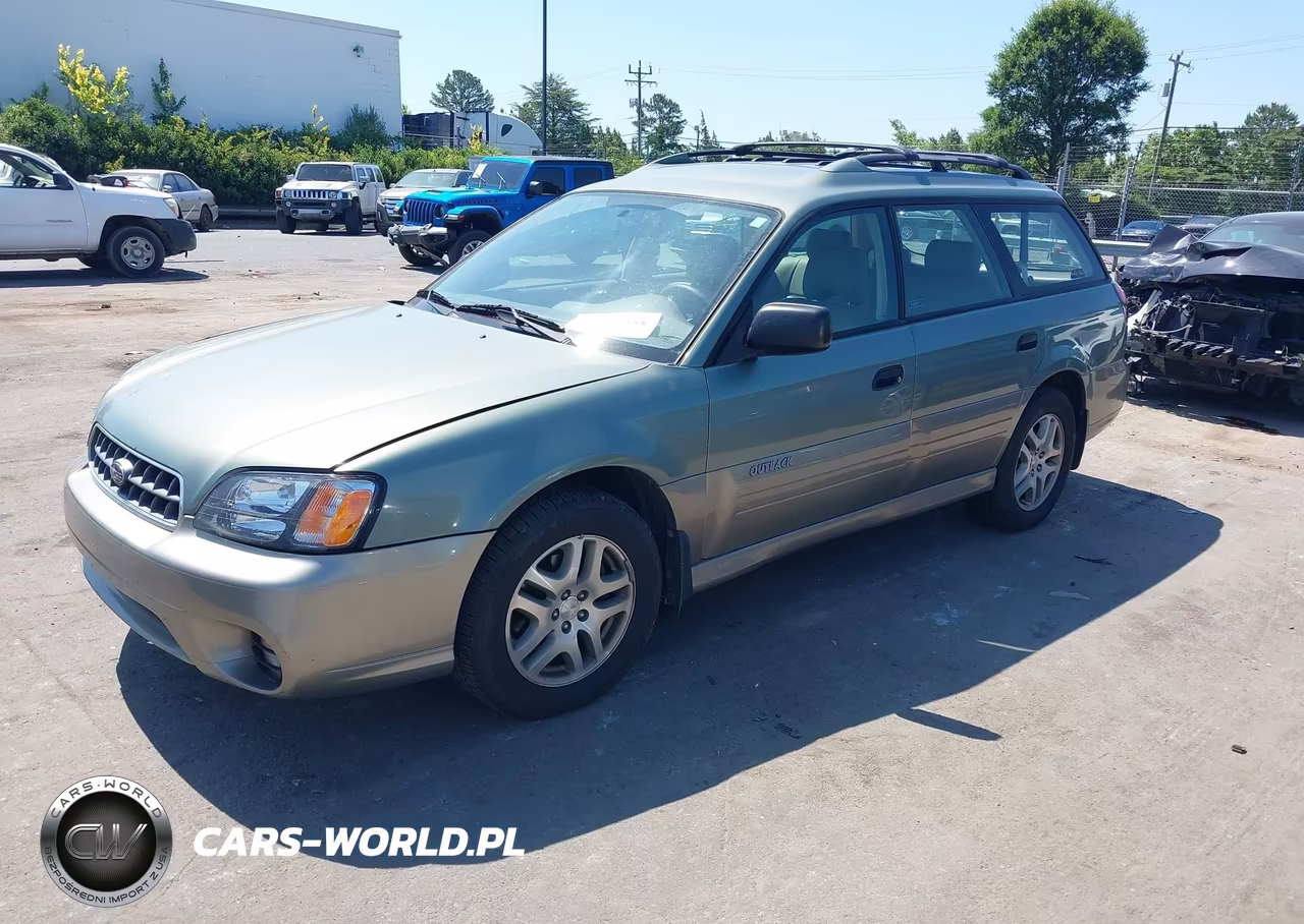 2004 Subaru Outback VIN:4S3BH675147636123 - 2