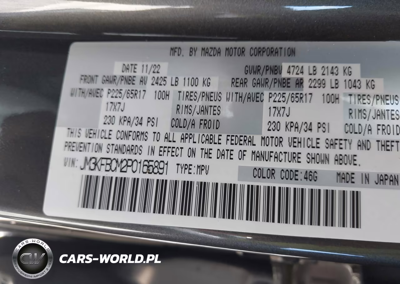 2023 Mazda Cx-5 2.5 S Preferred VIN:JM3KFBCM2P0165891 - 9