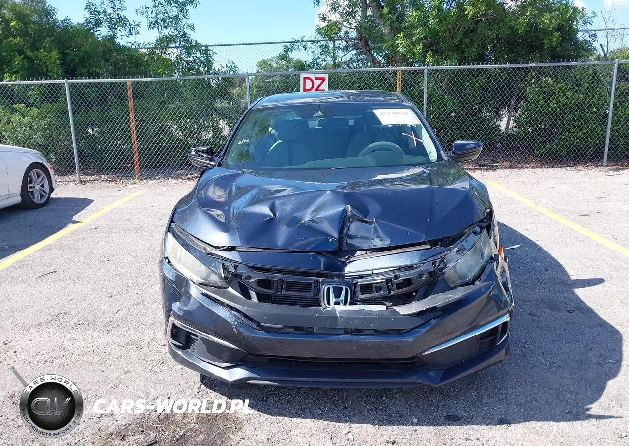 2020 Honda Civic Lx VIN:19XFC2F60LE009835 - 12