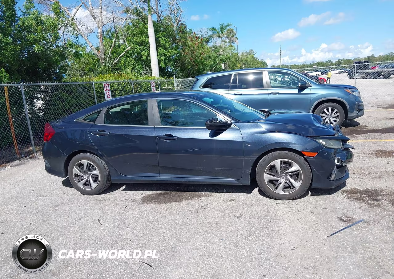 2020 Honda Civic Lx VIN:19XFC2F60LE009835 - 13