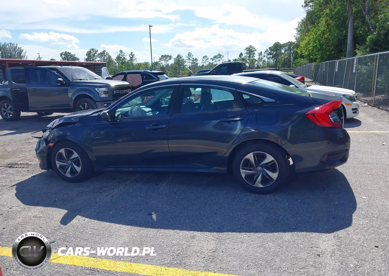 2020 Honda Civic Lx VIN:19XFC2F60LE009835 - 14