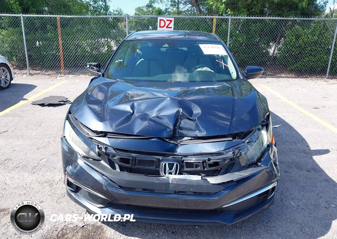 2020 Honda Civic Lx VIN:19XFC2F60LE009835 - 6