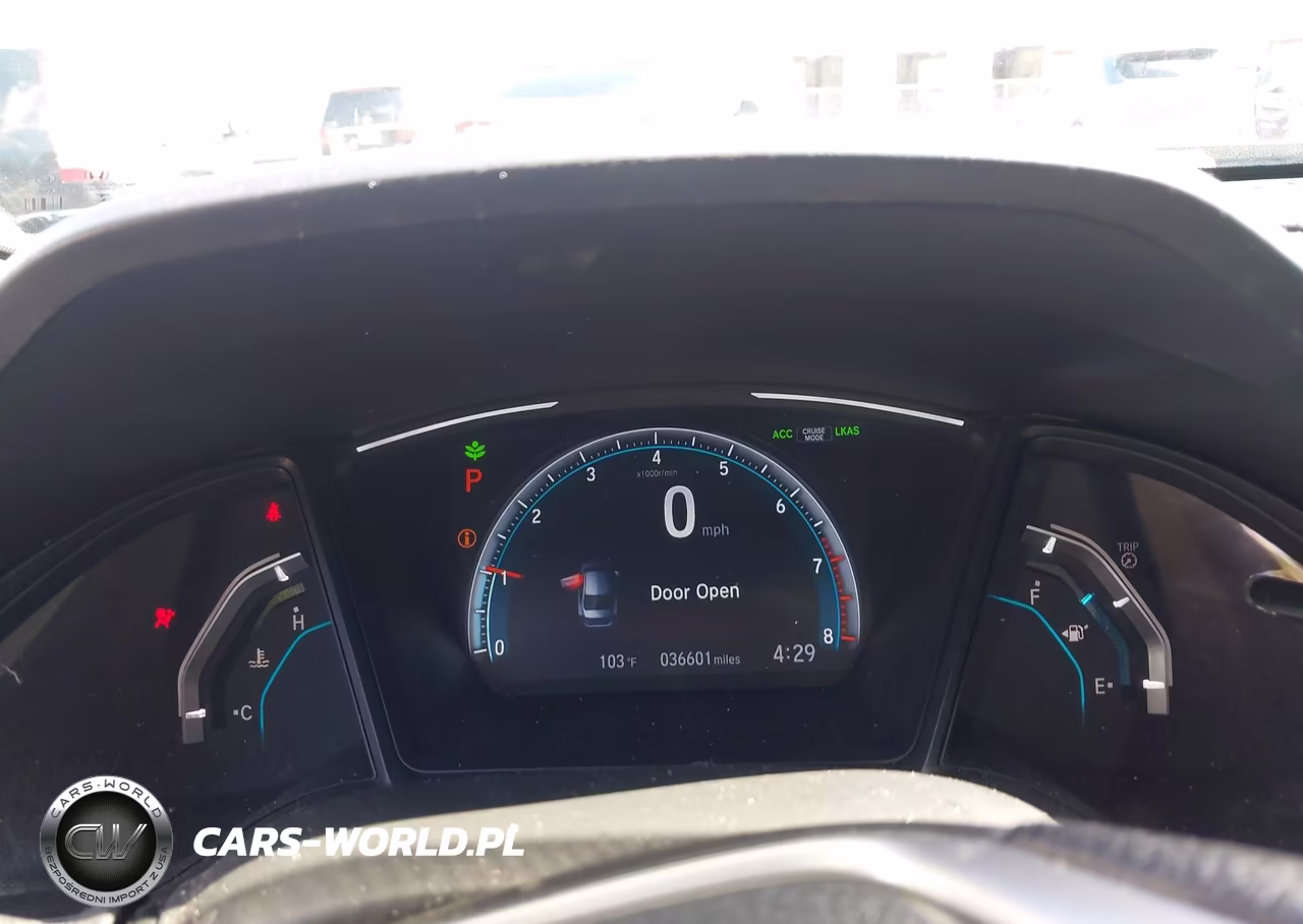 2020 Honda Civic Lx VIN:19XFC2F60LE009835 - 7