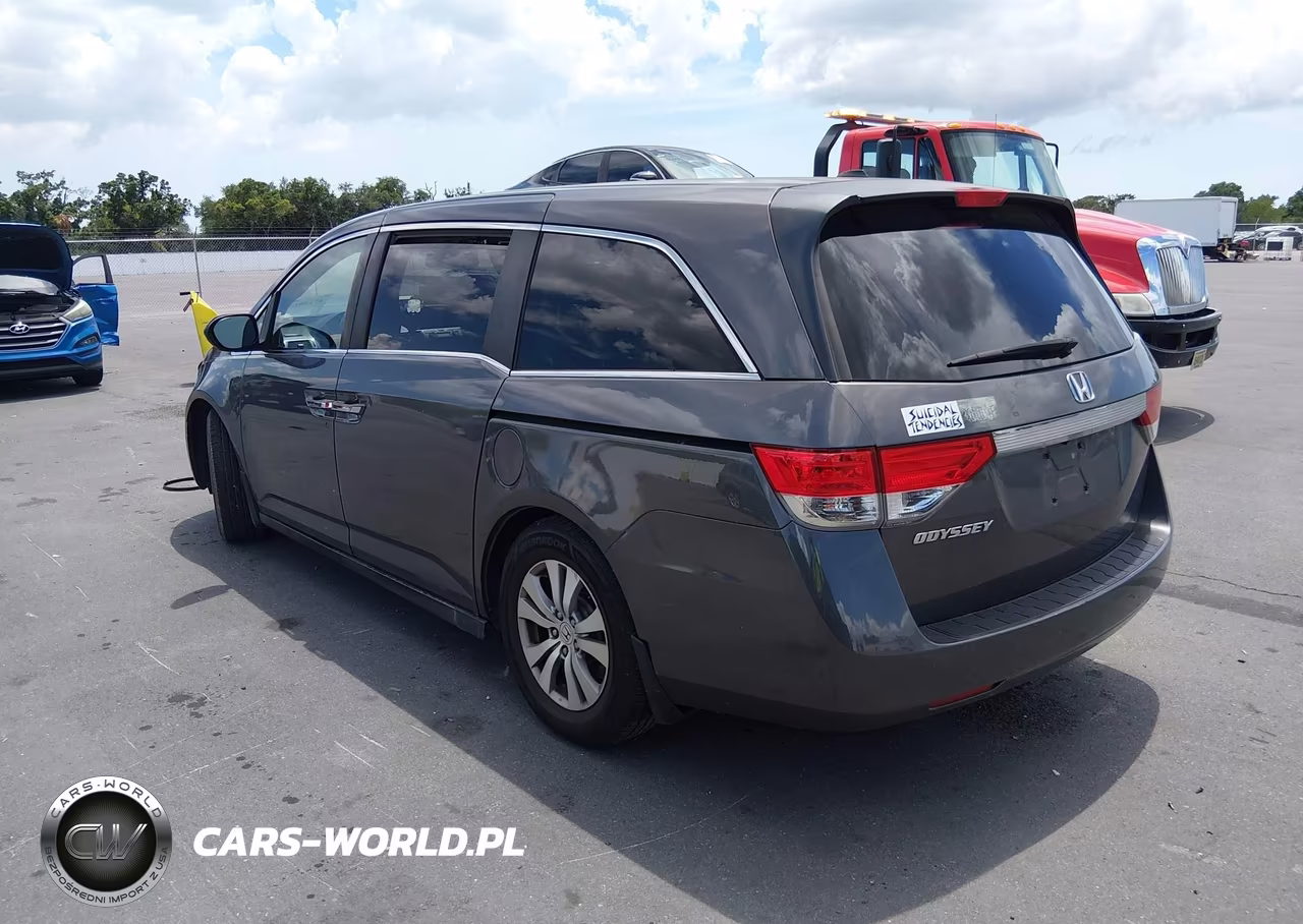 2014 Honda Odyssey Ex-L VIN:5FNRL5H64EB093120 - 3