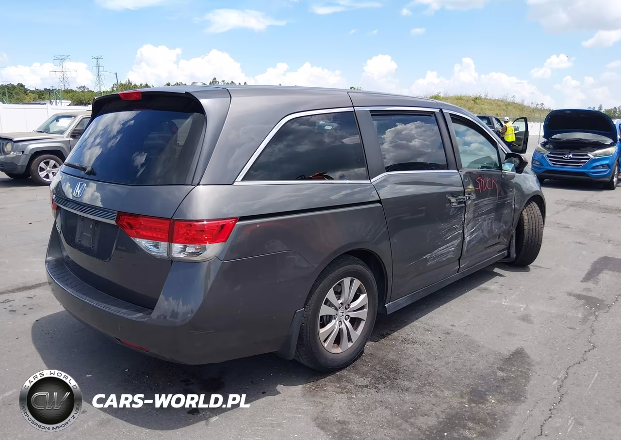 2014 Honda Odyssey Ex-L VIN:5FNRL5H64EB093120 - 4