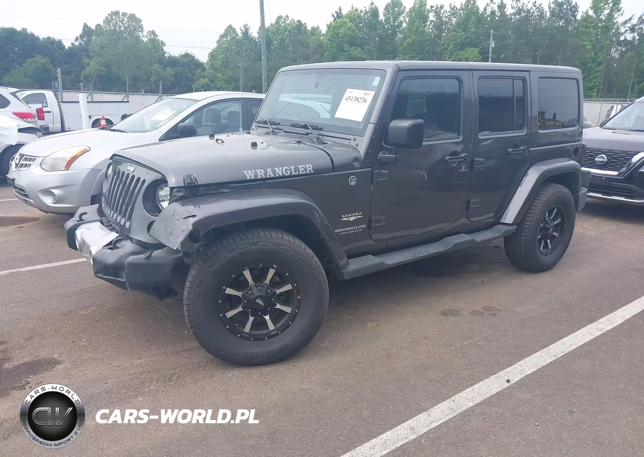 2014 Jeep Wrangler Unlimited Sahara VIN:1C4BJWEG8EL296289 - 2