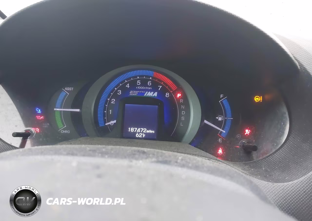 2010 Honda Insight Lx VIN:JHMZE2H5XAS002458 - 7