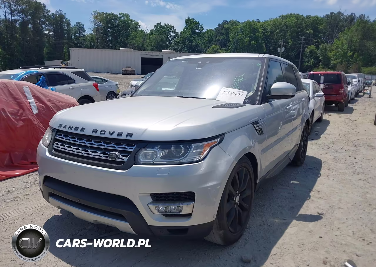 2017 Land Rover Range Rover Sport 3.0L V6 Supercharged Hse VIN:SALWR2FV1HA692539 - 2