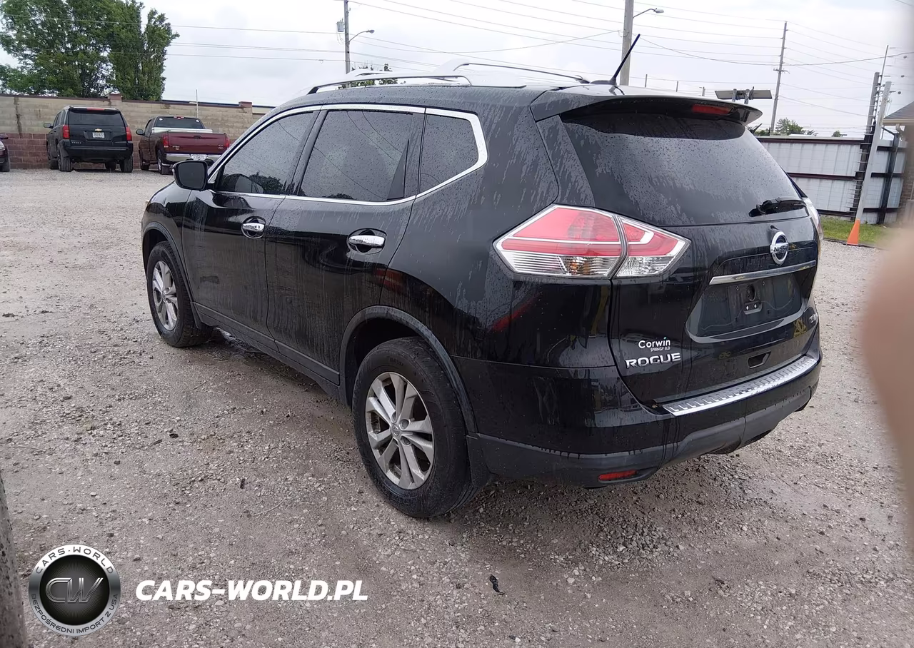 2016 Nissan Rogue Sv VIN:KNMAT2MV1GP731602 - 3