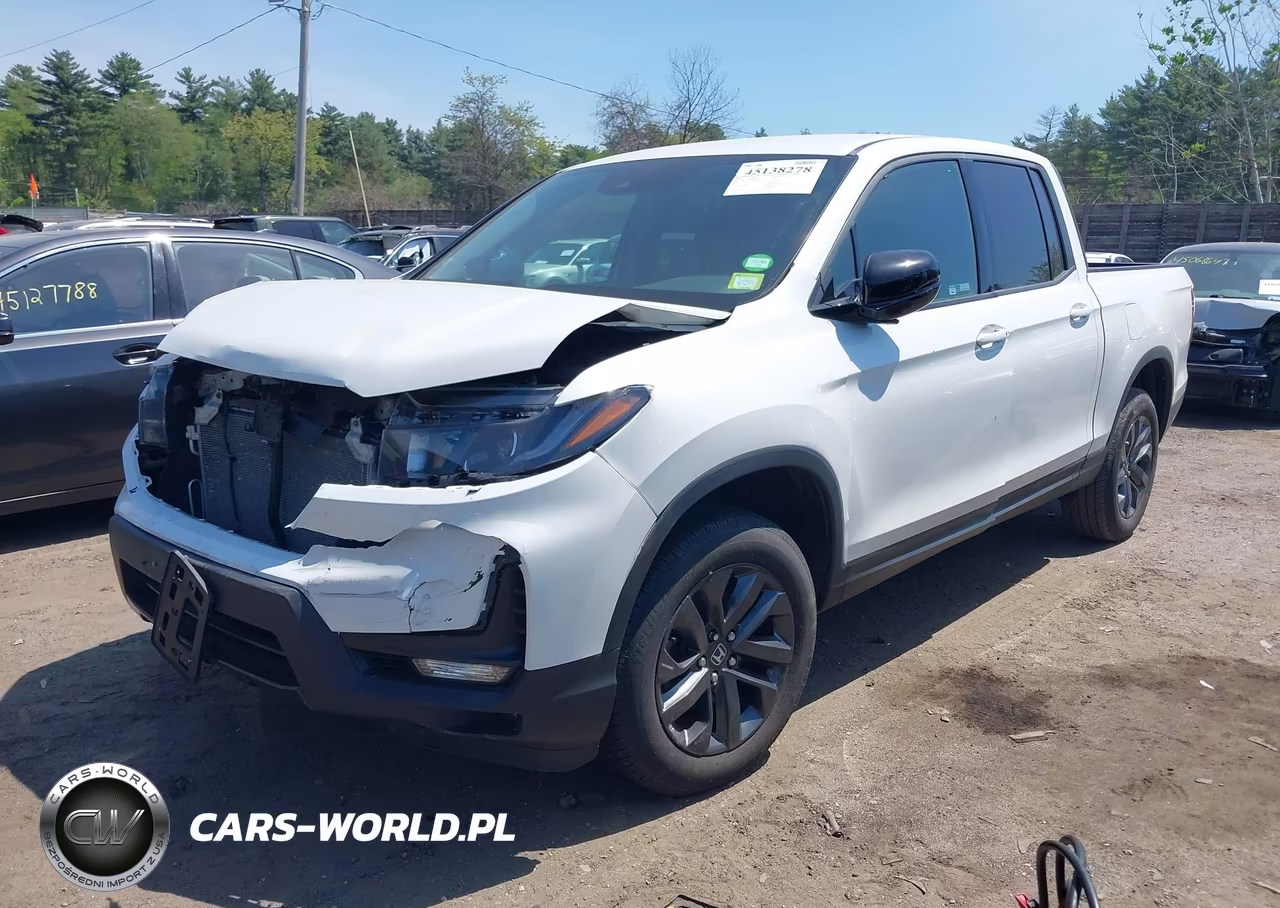 2021 Honda Ridgeline Awd Sport VIN:5FPYK3F14MB008499 - 2