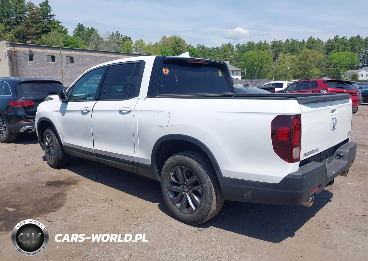 2021 Honda Ridgeline Awd Sport VIN:5FPYK3F14MB008499 - 3