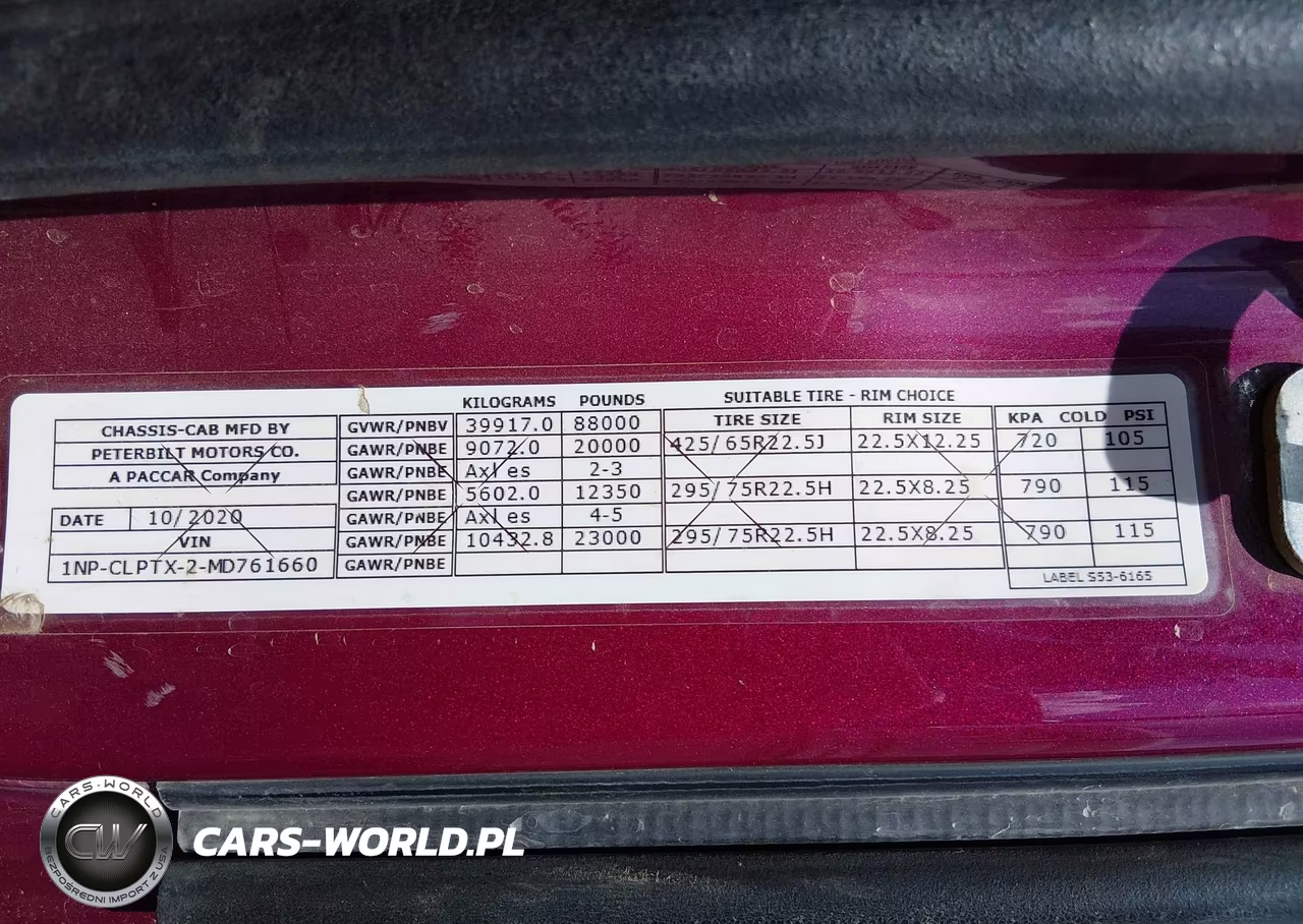 2021 Peterbilt 567 VIN:1NPCLPTX2MD761660 - 8