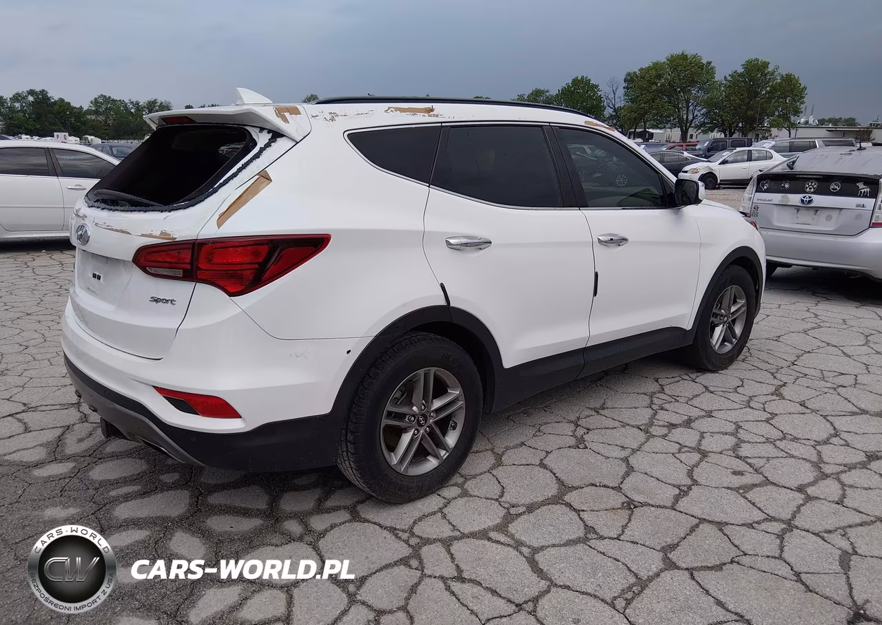2017 Hyundai Santa Fe Sport 2.4L VIN:5XYZU3LB1HG399758 - 4