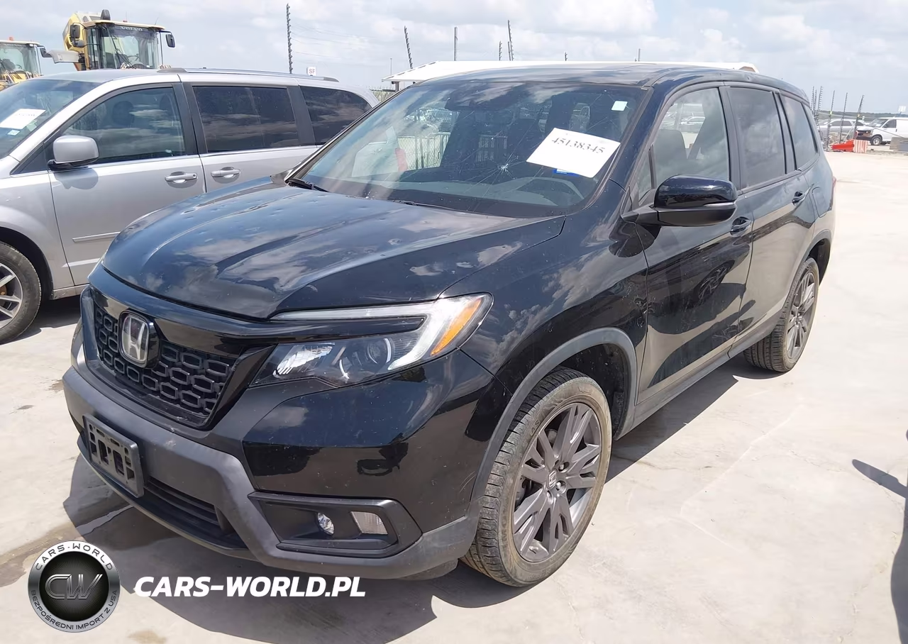 2021 Honda Passport Awd Ex-L VIN:5FNYF8H54MB006195 - 2