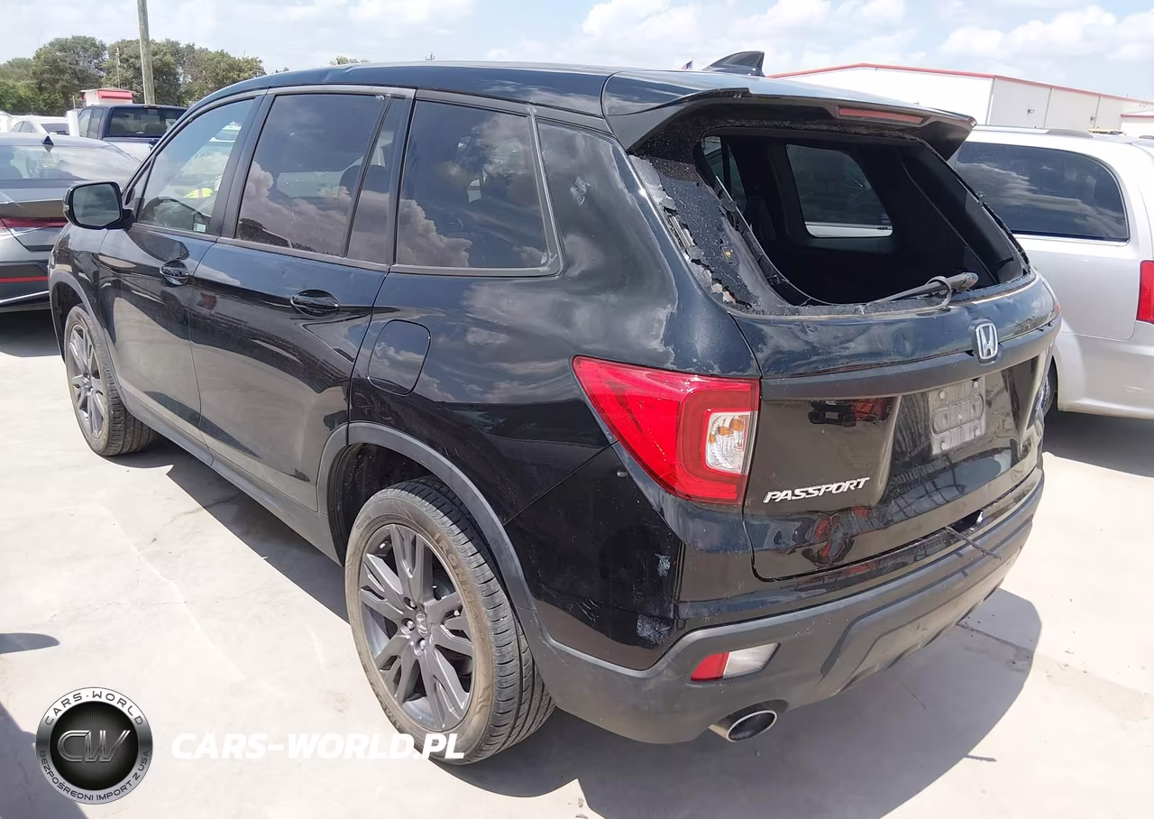 2021 Honda Passport Awd Ex-L VIN:5FNYF8H54MB006195 - 3