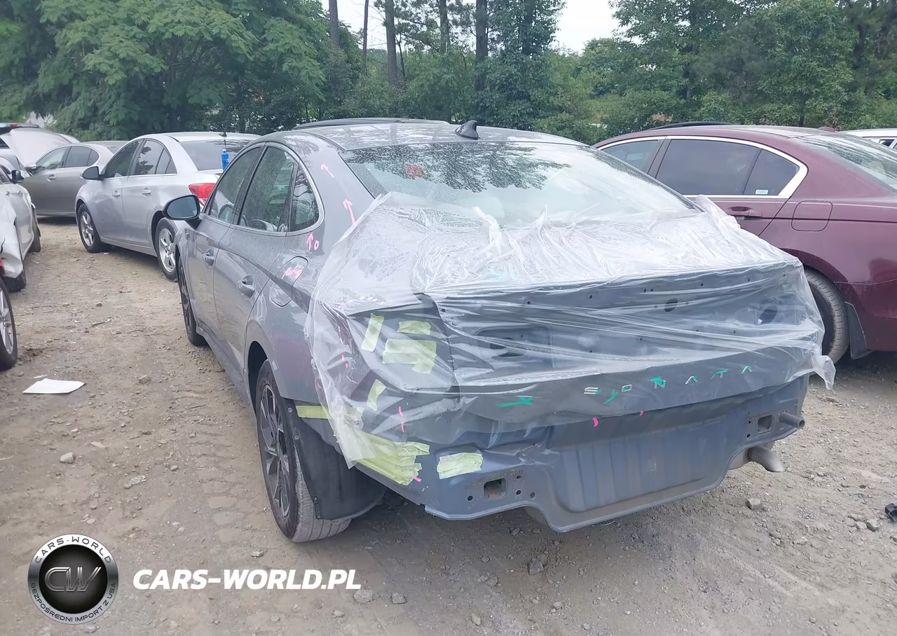 2025 Hyundai Sonata Sel VIN:KMHL64JA8SA467184 - 3