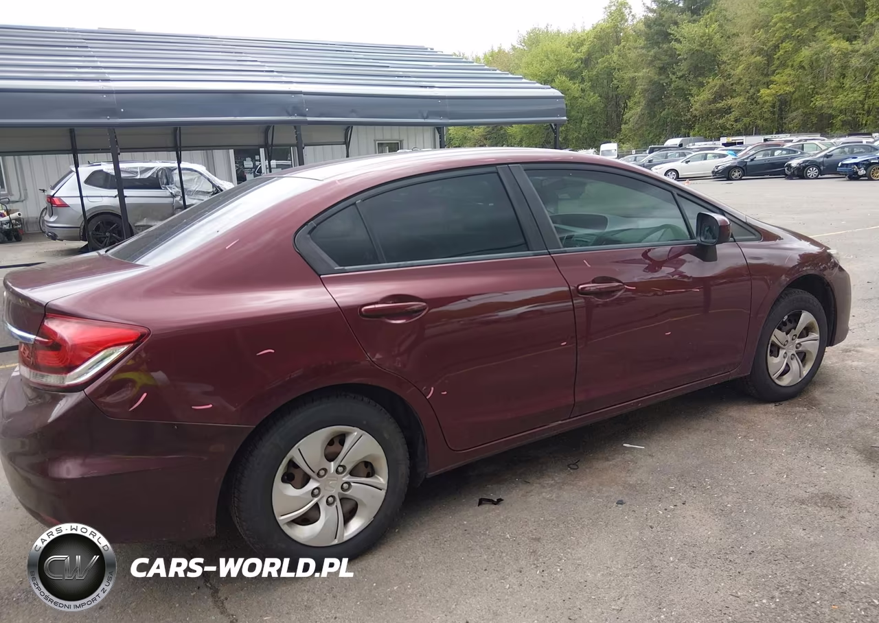 2014 Honda Civic Lx VIN:2HGFB2F51EH543106 - 13