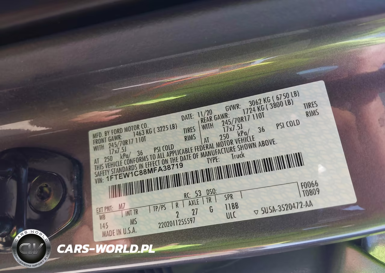2021 Ford F-150 Xlt VIN:1FTEW1C88MFA38719 - 9