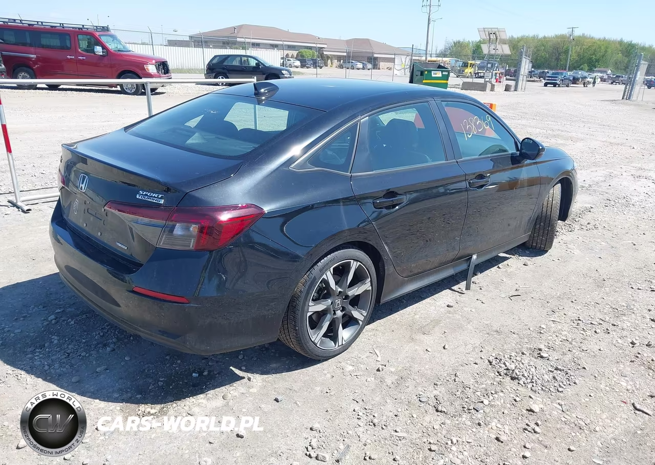 2025 Honda Civic Hybrid Sport-Sport Touring VIN:2HGFE4F85SH305039 - 4