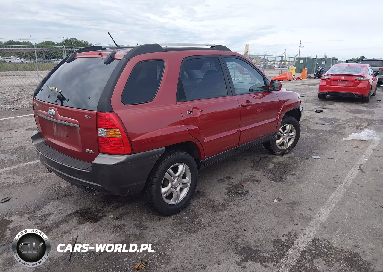 2007 Kia Sportage Ex V6 VIN:KNDJF723177350127 - 4