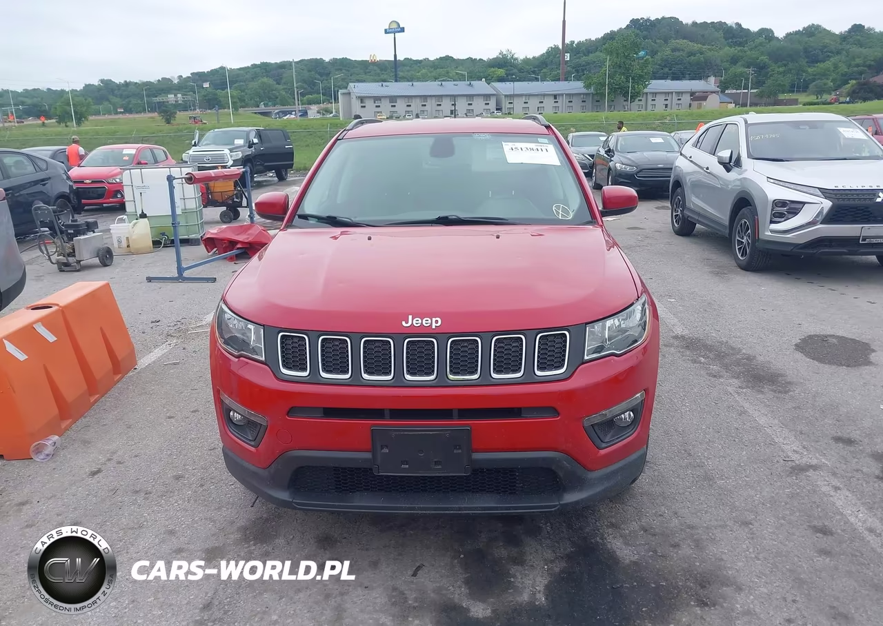2019 Jeep Compass Latitude Fwd VIN:3C4NJCBB8KT706190 - 12