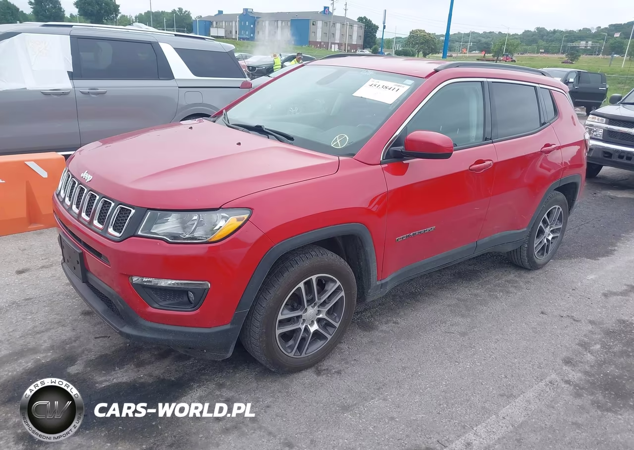 2019 Jeep Compass Latitude Fwd VIN:3C4NJCBB8KT706190 - 2