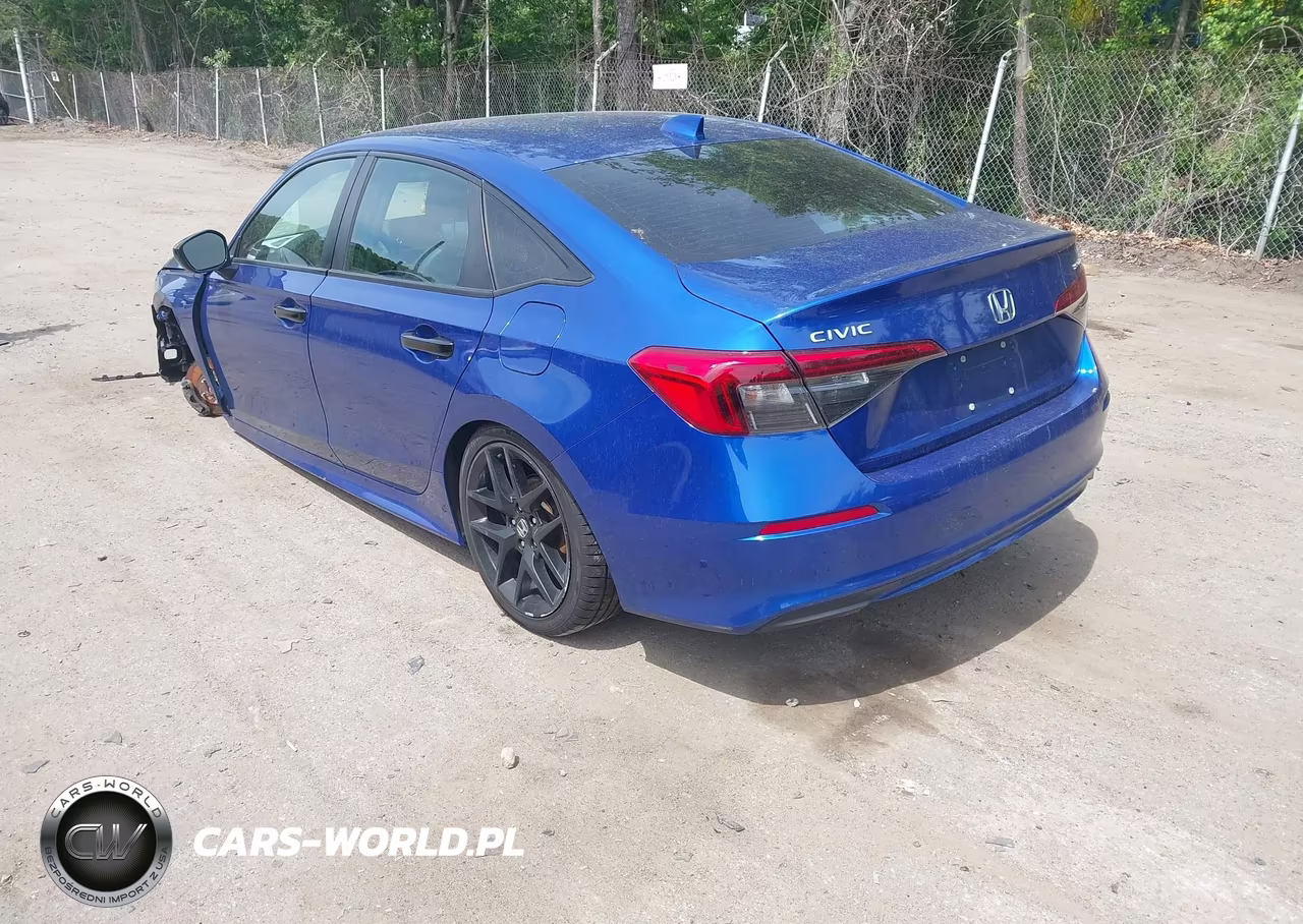2022 Honda Civic Sport VIN:2HGFE2F59NH557956 - 3