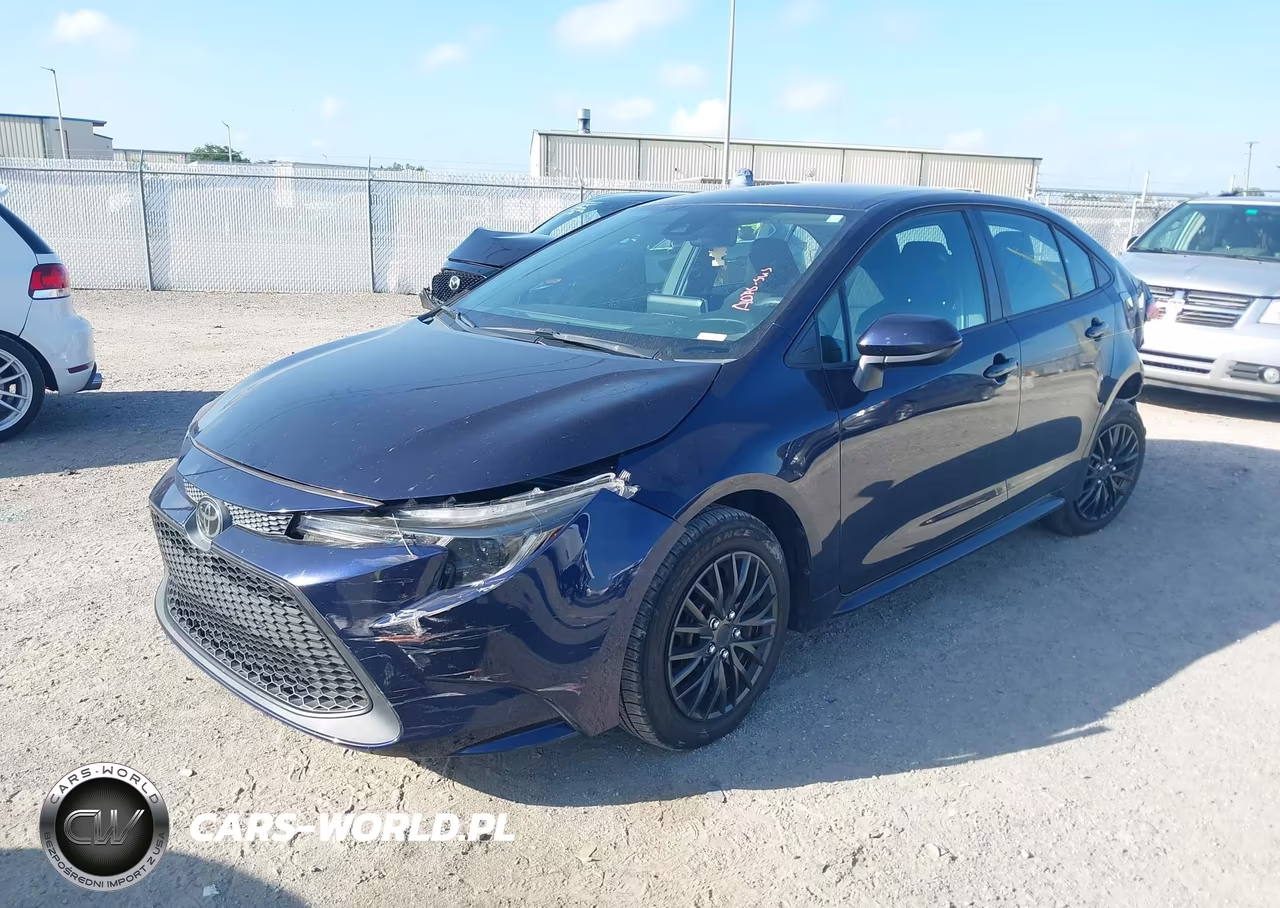 2020 Toyota Corolla Le VIN:5YFEPRAE7LP089186 - 2