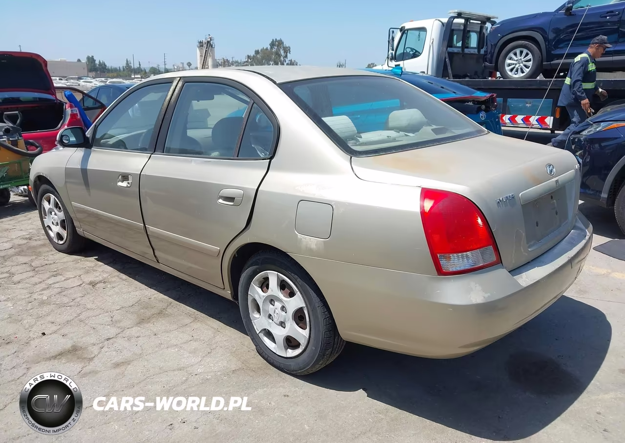 2001 Hyundai Elantra Gls VIN:KMHDN45D91U164195 - 3