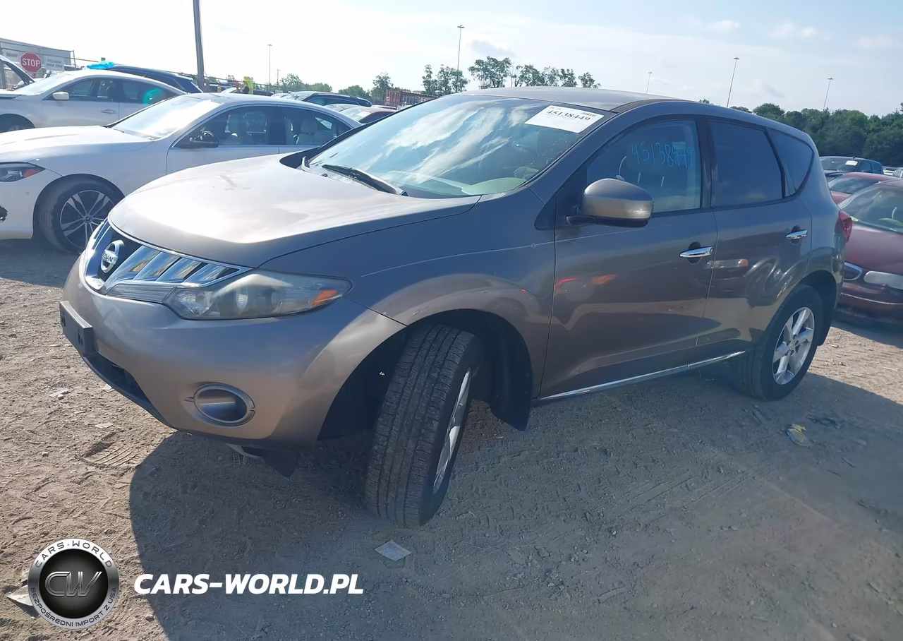2010 Nissan Murano S VIN:JN8AZ1MU6AW007938 - 2