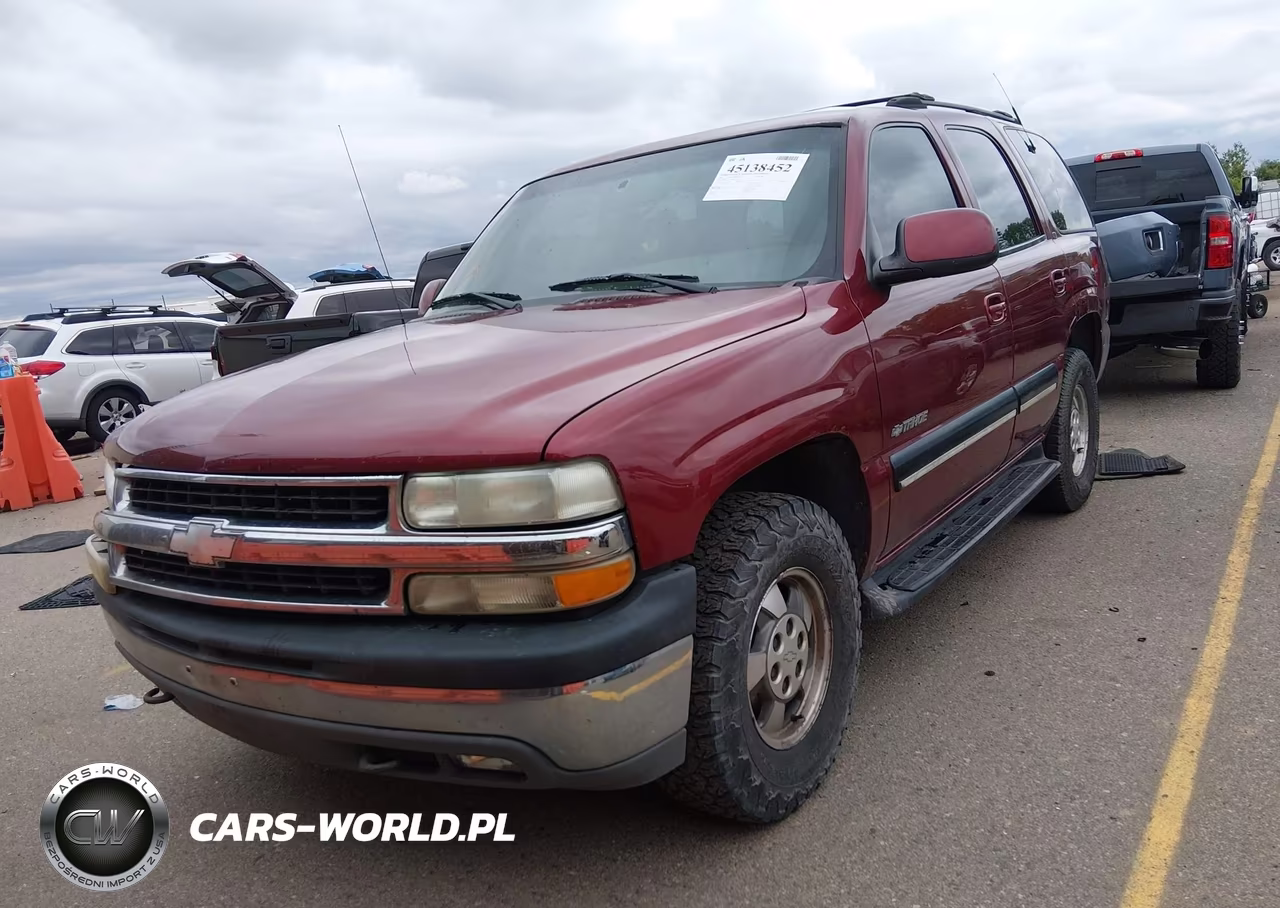 2001 Chevrolet Tahoe Lt VIN:1GNEK13T41J205058 - 2