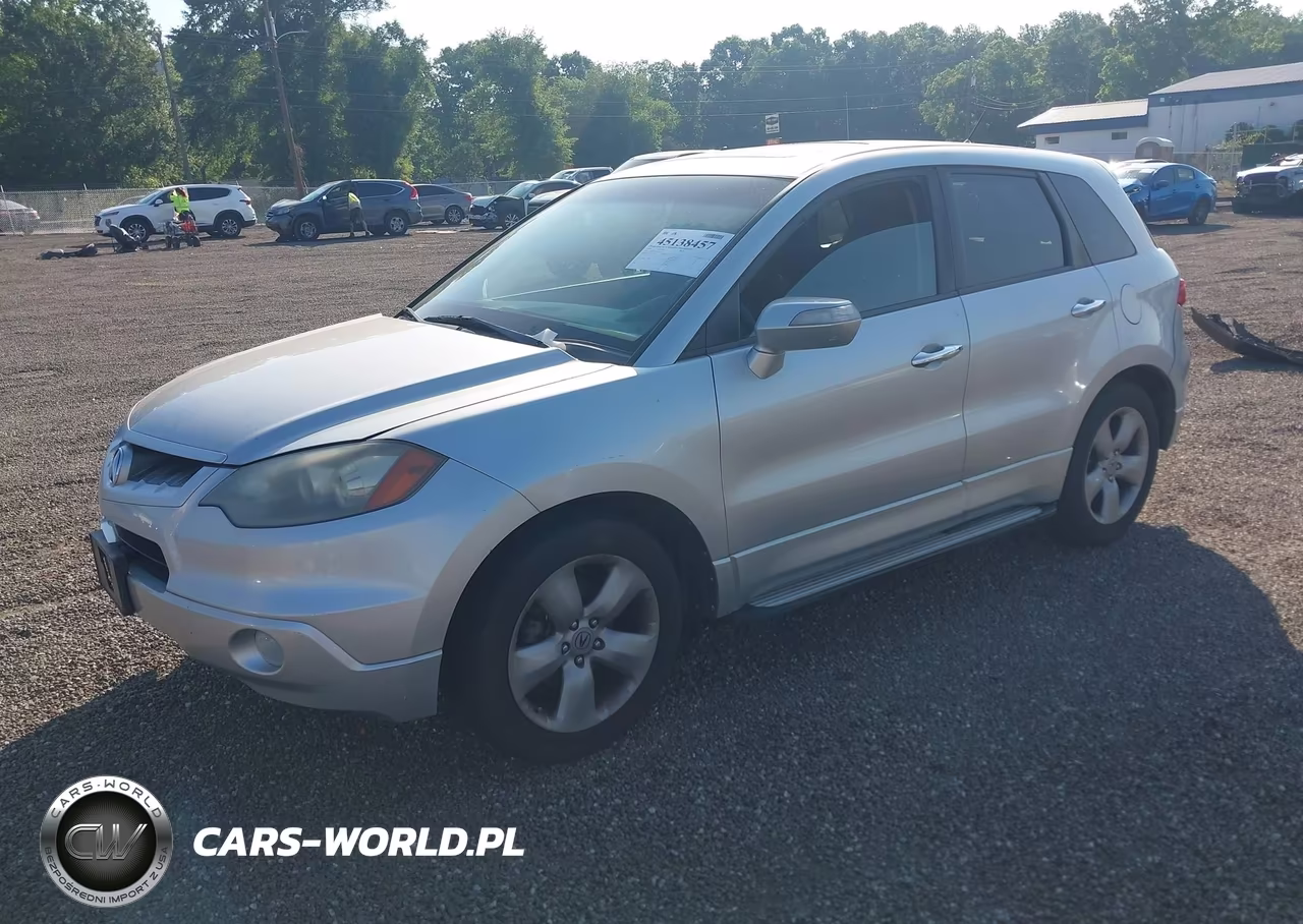 2007 Acura Rdx VIN:5J8TB18597A021139 - 2
