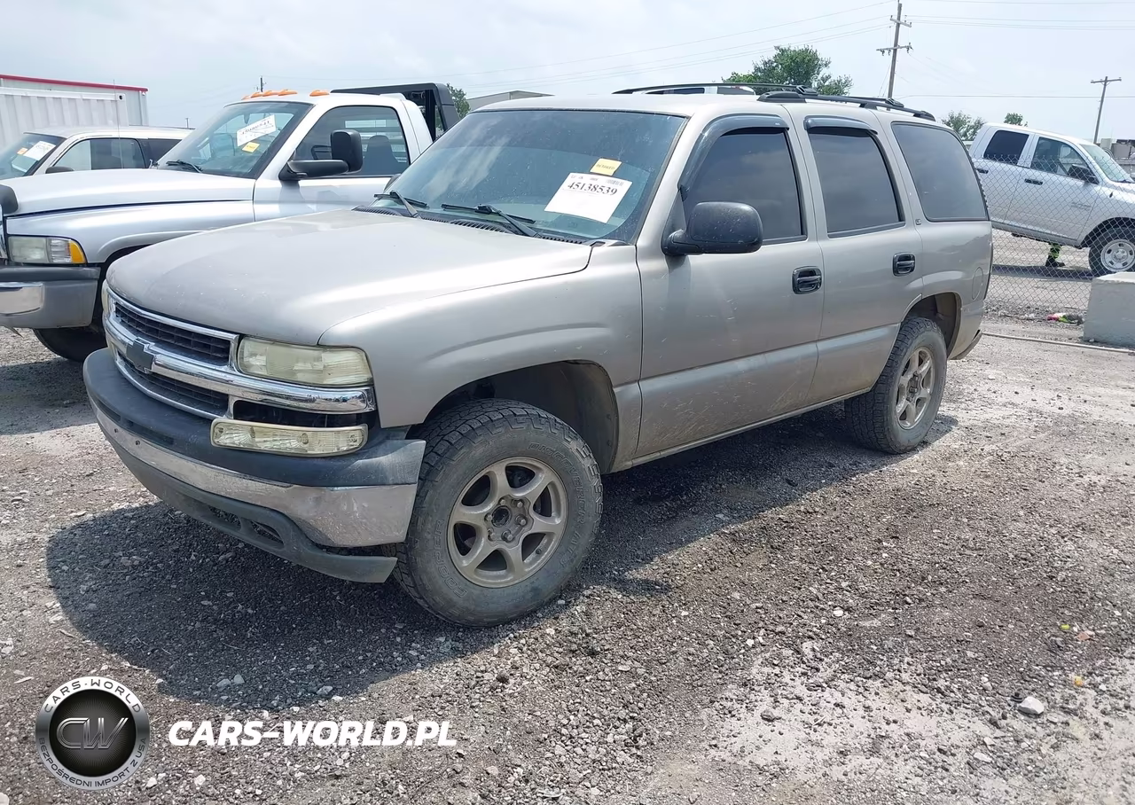 2002 Chevrolet Tahoe Ls VIN:1GNEC13Z42R280492 - 2