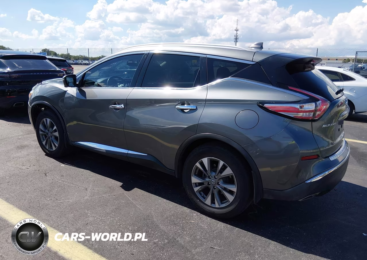 2017 Nissan Murano Sl VIN:5N1AZ2MG7HN134396 - 3