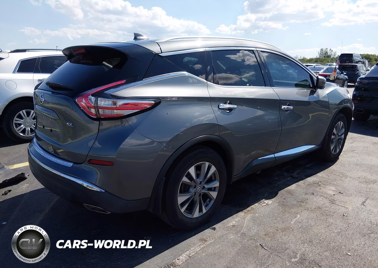 2017 Nissan Murano Sl VIN:5N1AZ2MG7HN134396 - 4