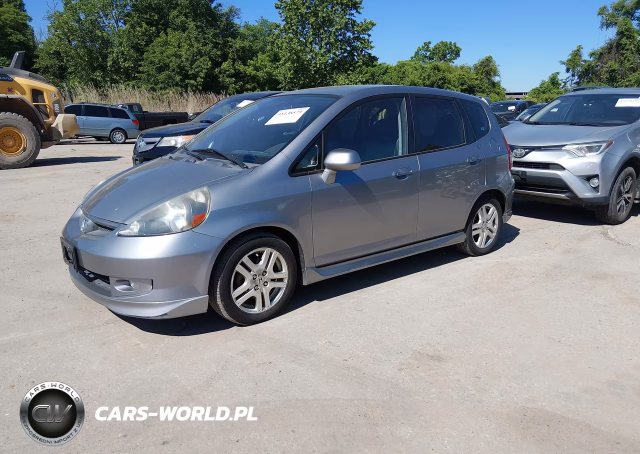 2007 Honda Fit Sport VIN:JHMGD38617S018940 - 2