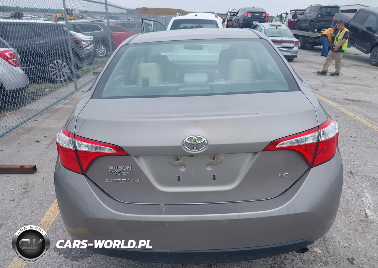 2014 Toyota Corolla Le Plus VIN:5YFBURHE0EP117785 - 16