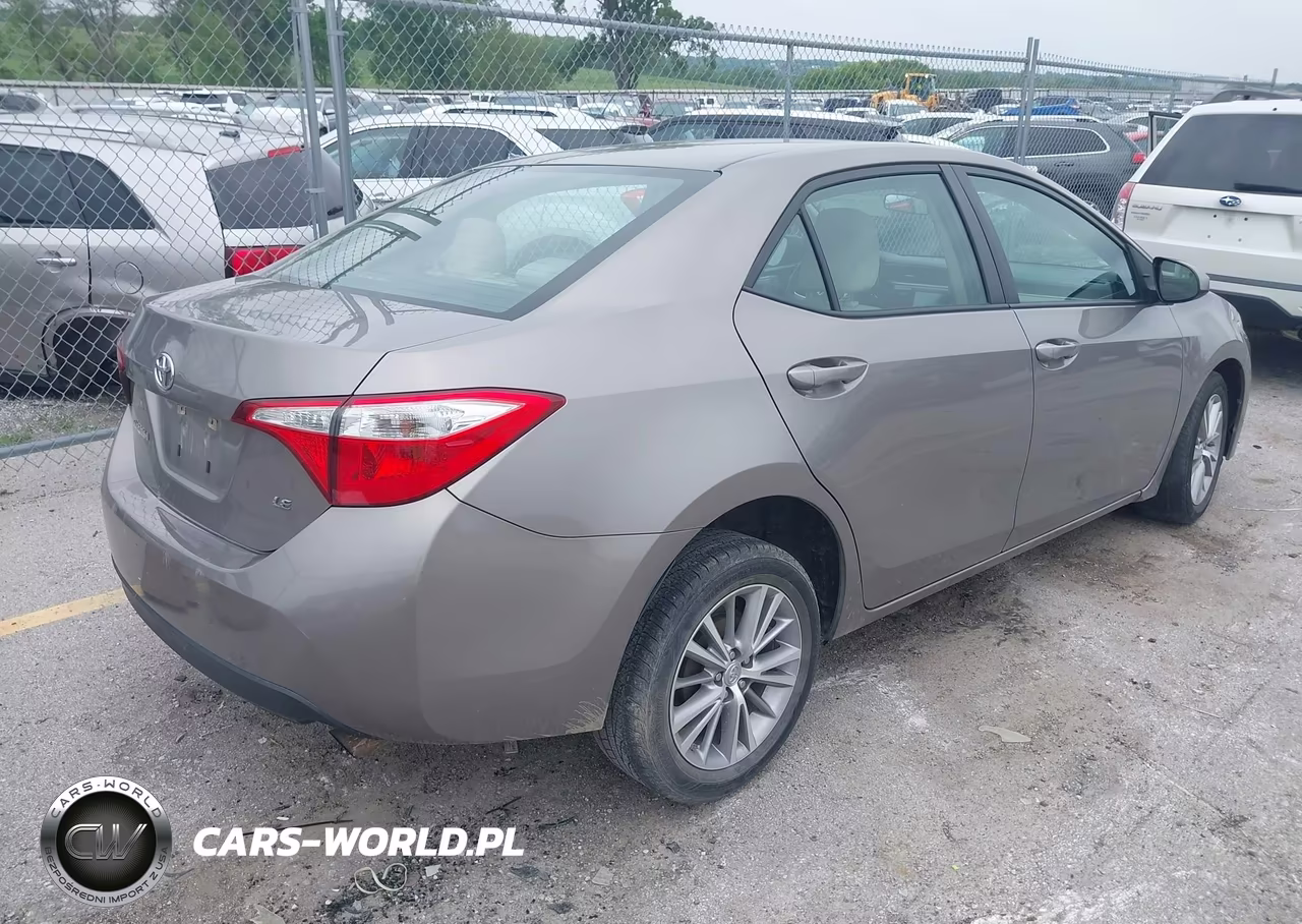 2014 Toyota Corolla Le Plus VIN:5YFBURHE0EP117785 - 4