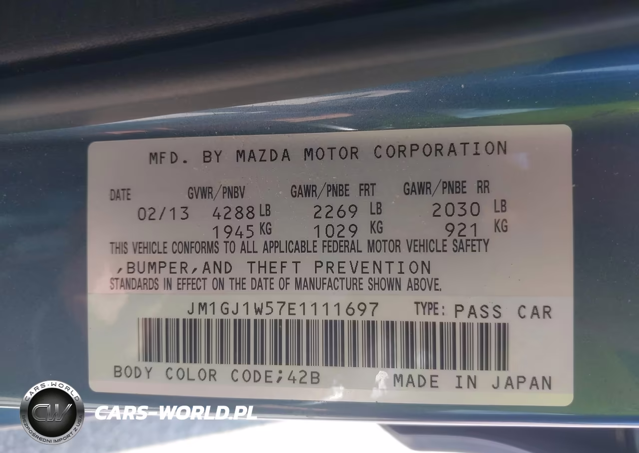 2014 Mazda Mazda6 I Grand Touring VIN:JM1GJ1W57E1111697 - 9