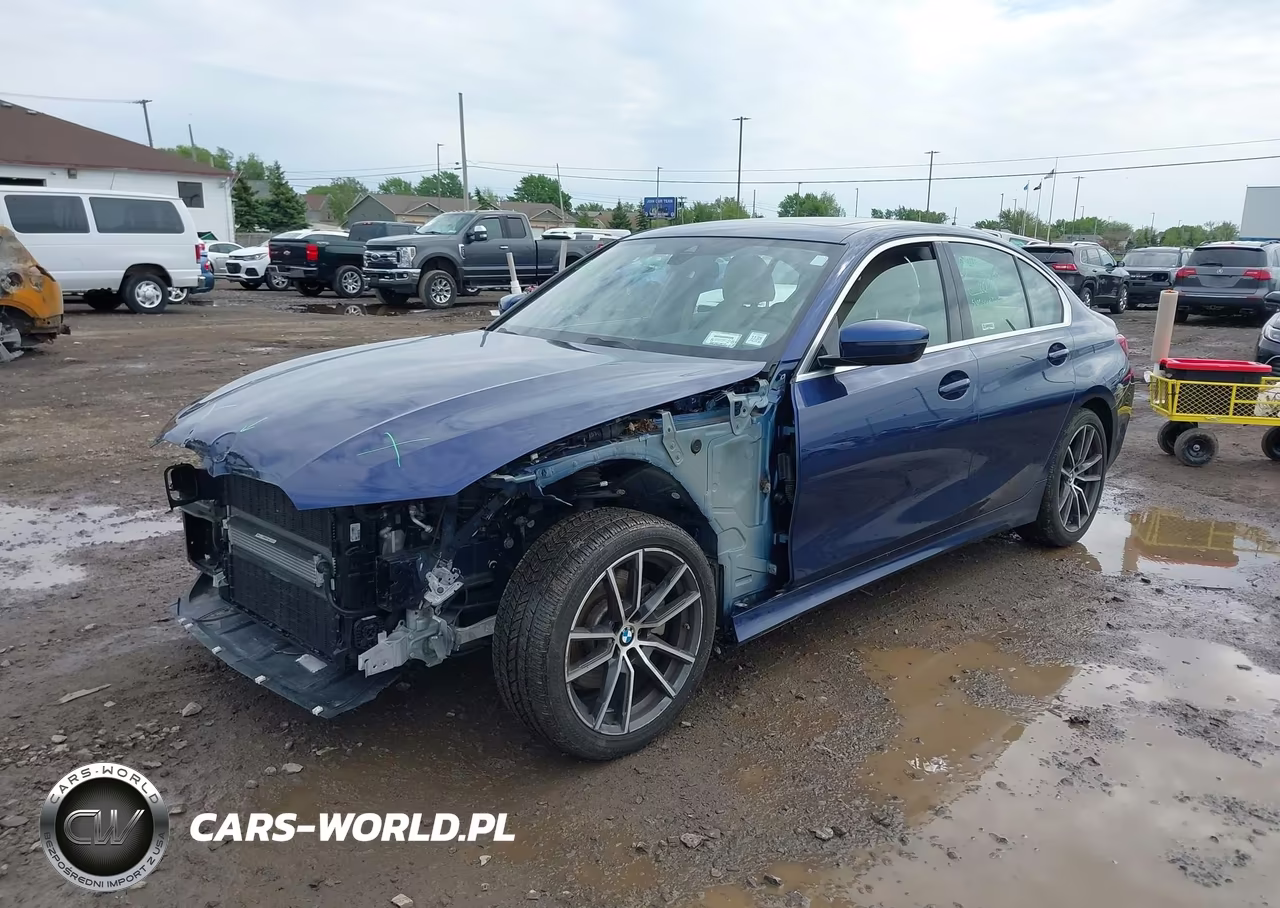 2020 BMW 330I xDrive VIN:3MW5R7J04L8B43477 - 2